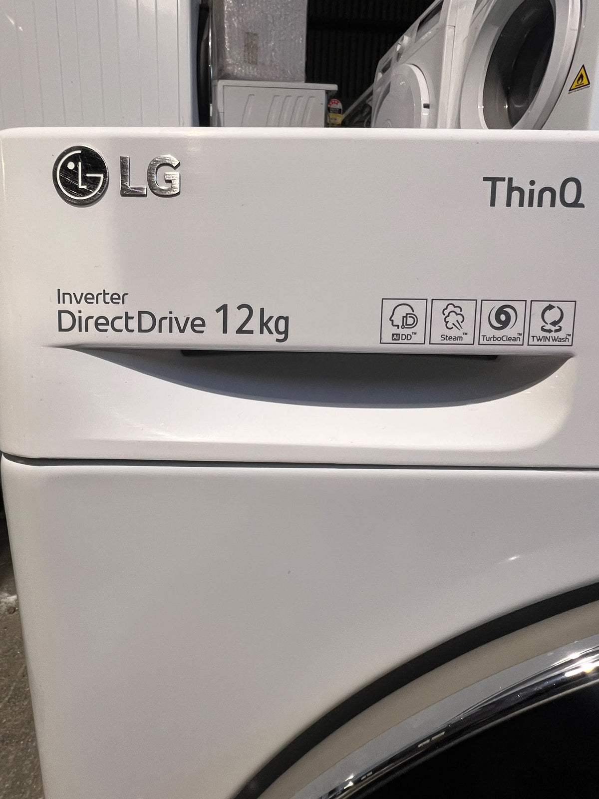 LG 12kg Series 9 Front Load Washer – Steam+