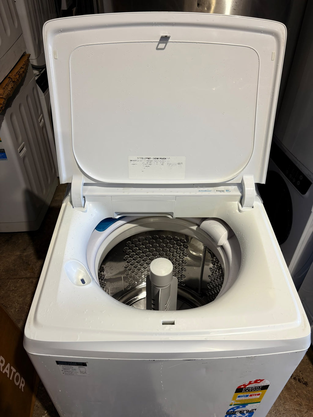 Simpson 10kg ActiveBoost Top Load Washing Machine
