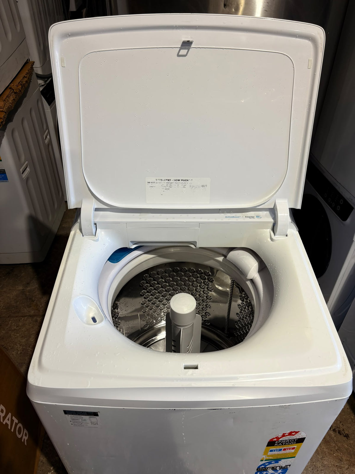 Simpson 10kg ActiveBoost Top Load Washing Machine