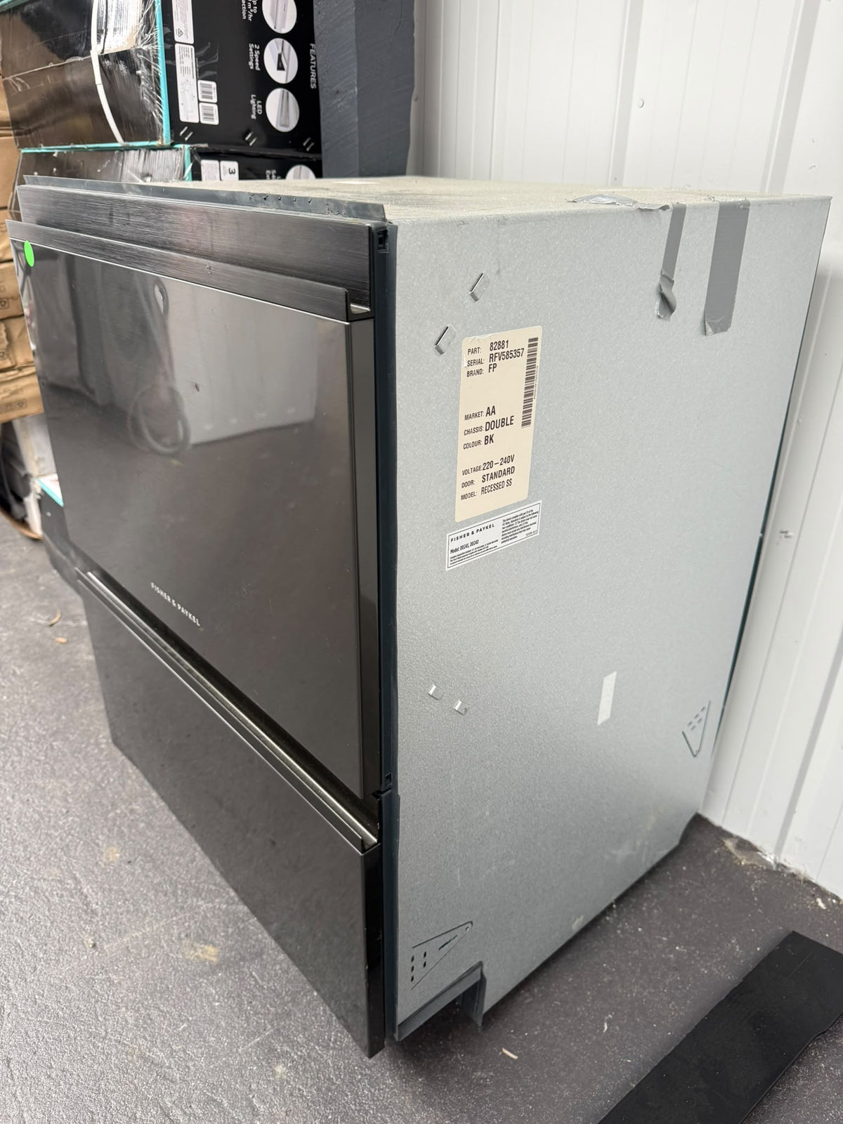 Fisher & Paykel Series 9 Double DishDrawer™ Dishwasher – Black Stainless Steel