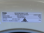 Haier HWF95AN1 9.5kg 500 Series Front Loader Washing Machine – White