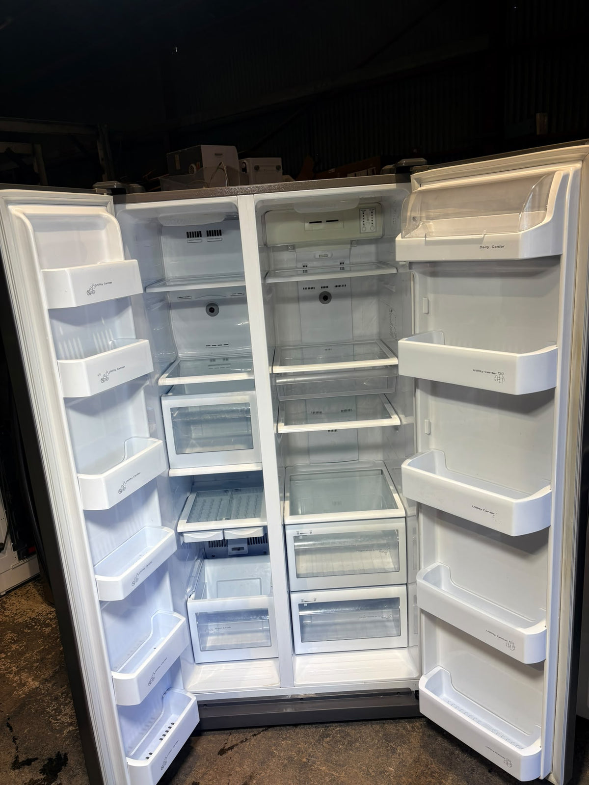 Samsung 537L Side by Side Fridge SRS536NP – Stainless Steel