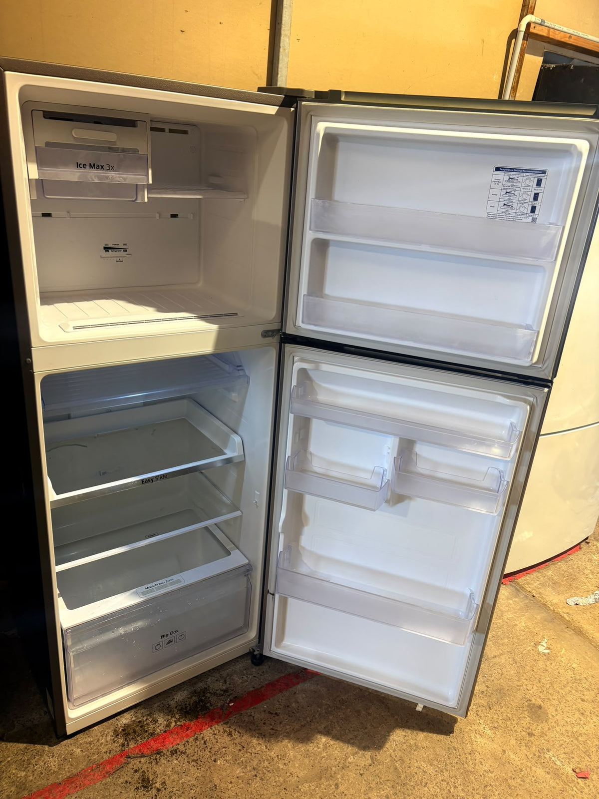 Samsung SR393MLSR 393L Top Mount Fridge – Stainless Steel