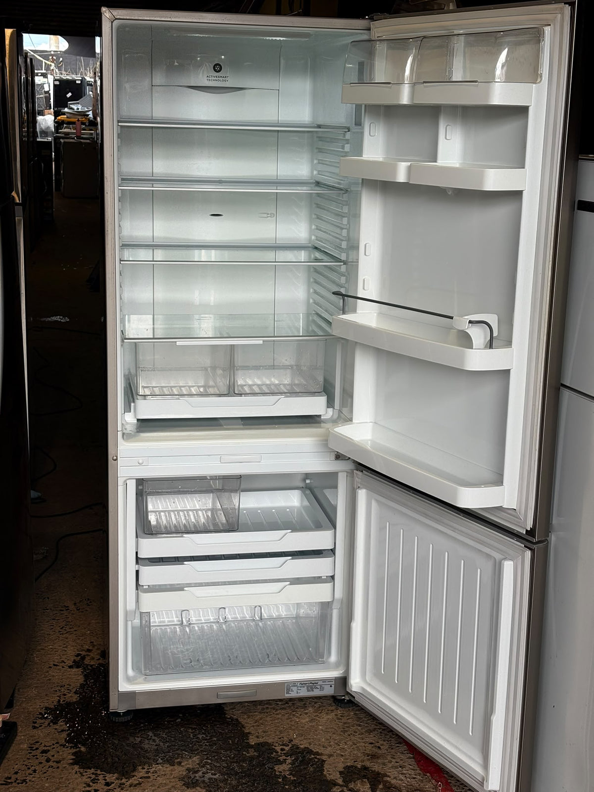 Fisher & Paykel E402BRX4 403L ActiveSmart Bottom Mount Fridge – Refurbished