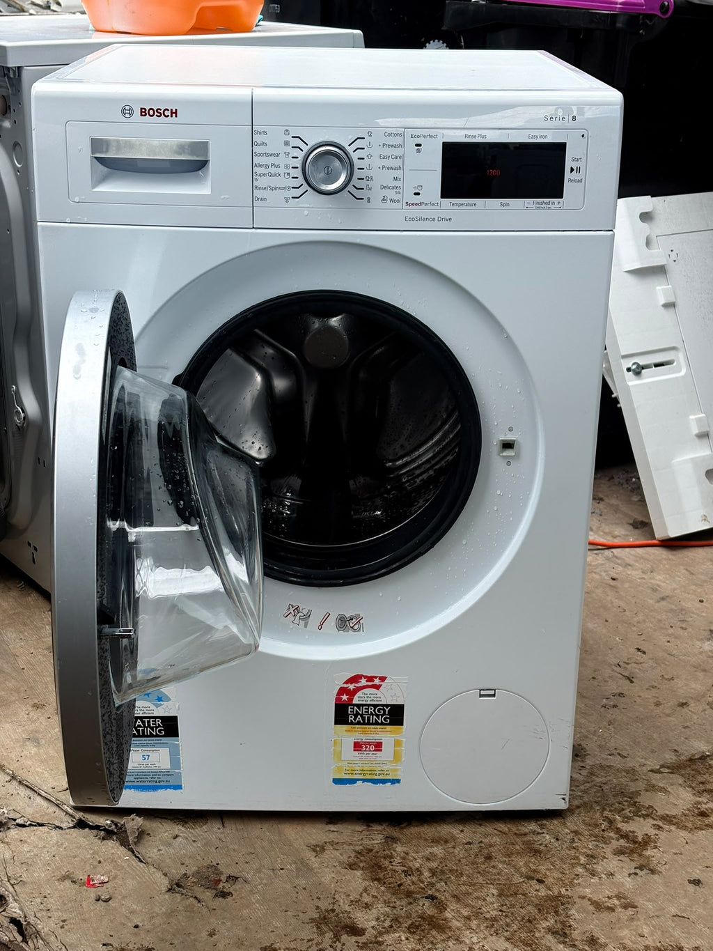 Bosch WAW28460AU 8kg Front Load Washing Machine – White
