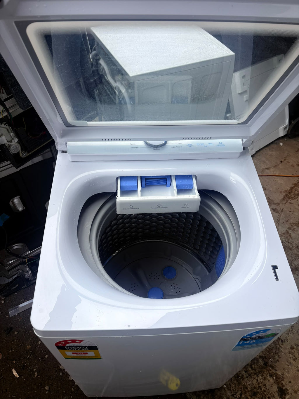 TCL WA10P60W 10kg Top Load Washing Machine – White