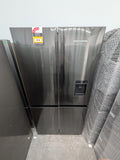 Fisher & Paykel RF605QNUVB1 538L Quad Door Fridge – Black Stainless Steel, Ice & Water