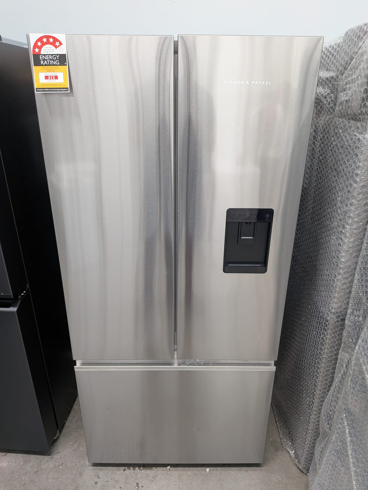 Fisher & Paykel RF505ANUX1 Series 7 511L French Door Fridge – Stainless Steel, Ice & Water