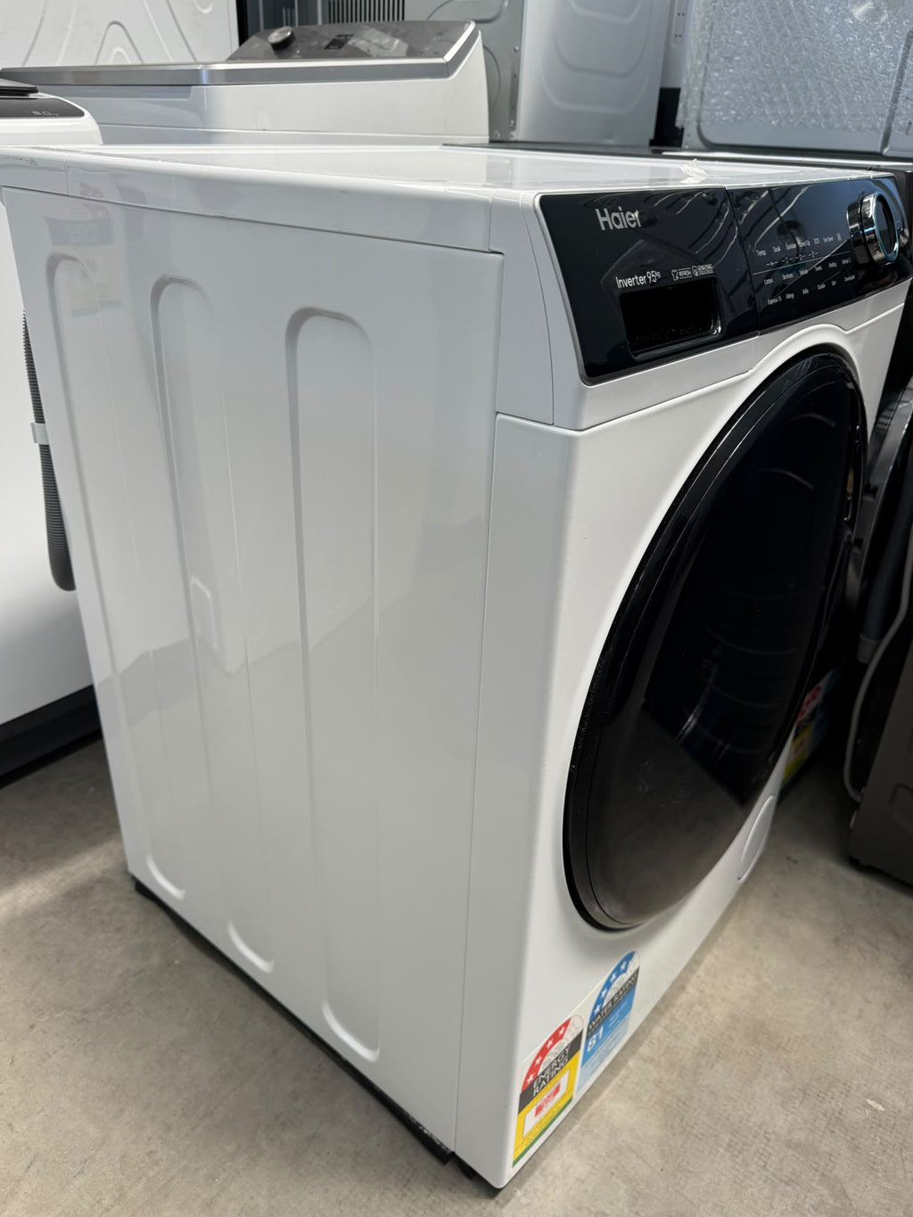Haier HWF95AN1 500 Series 9.5kg Front Load Washing Machine – White
