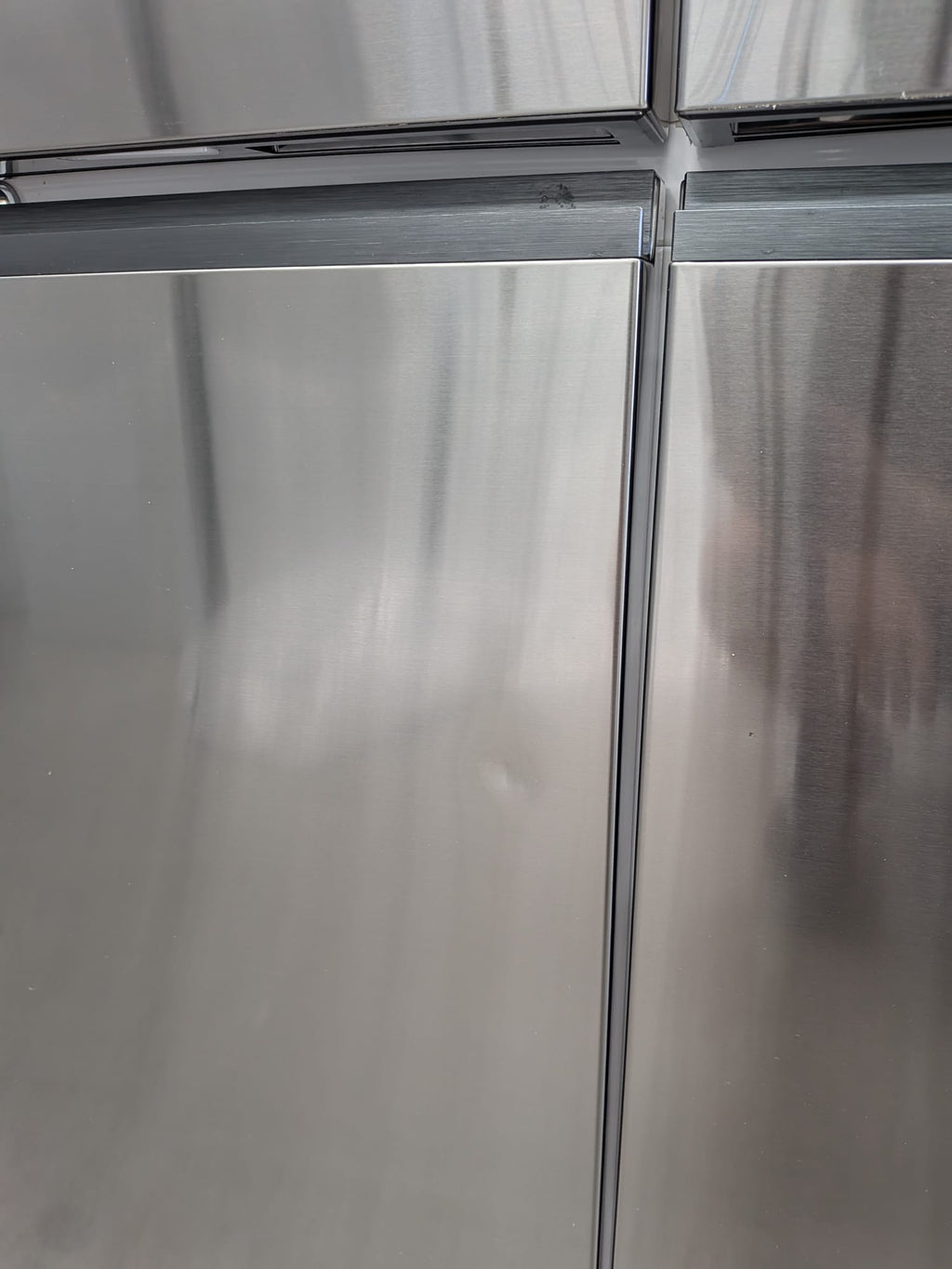 Fisher & Paykel RF605QNUVB1 538L Quad Door Fridge – Black Stainless Steel, Ice & Water