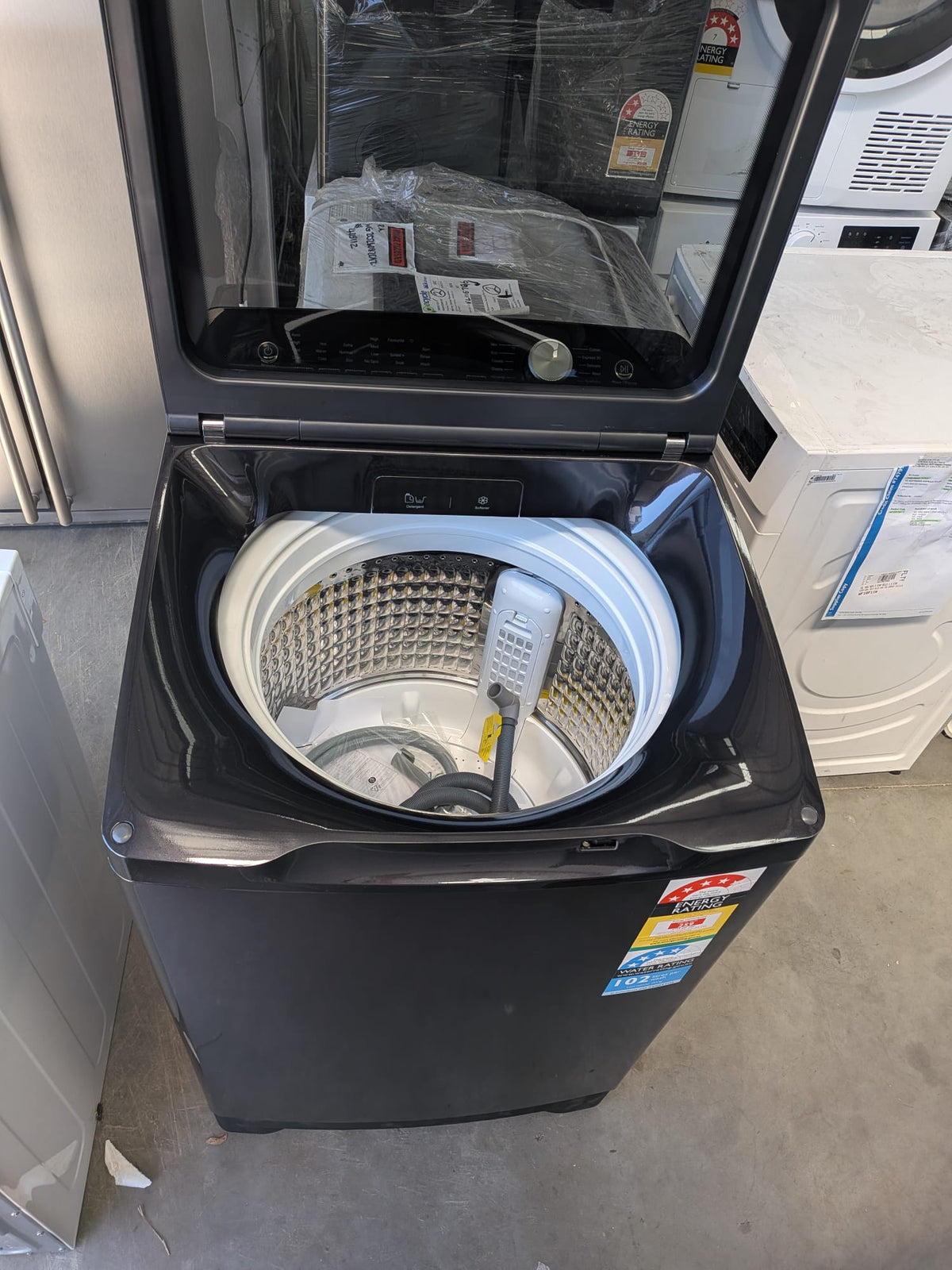 Haier HWT10ANB1 500 Series 10kg Top Load Washing Machine – Dark