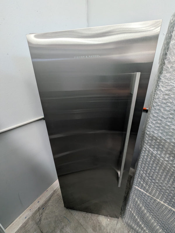Fisher & Paykel E388LXFD1 389L Upright Freezer – Stainless Steel, Left Hinge