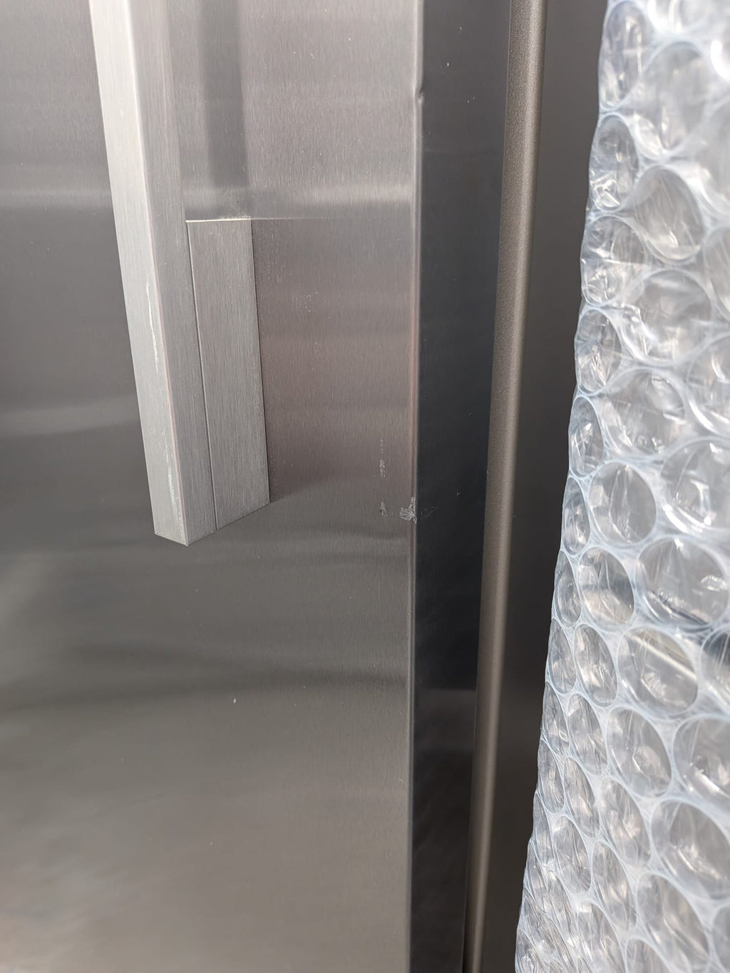 Fisher & Paykel E388LXFD1 389L Upright Freezer – Stainless Steel, Left Hinge