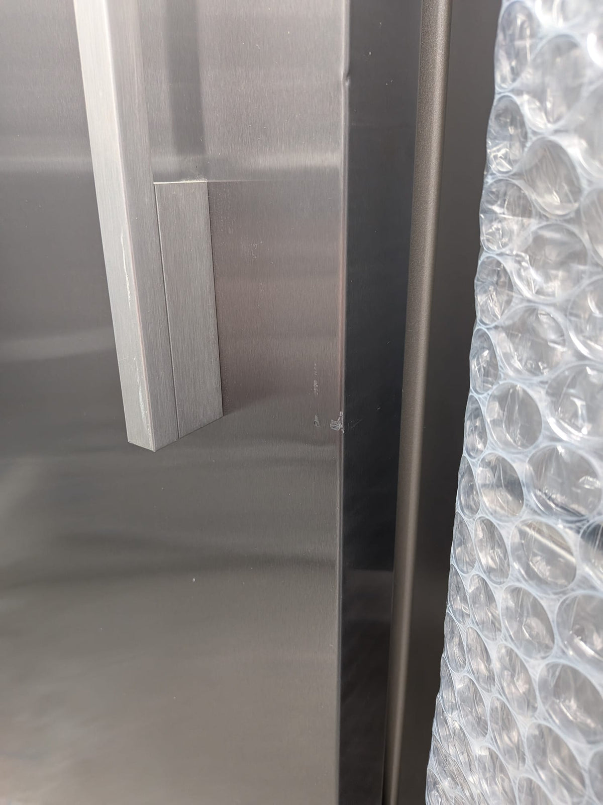 Fisher & Paykel E388LXFD1 389L Upright Freezer – Stainless Steel, Left Hinge