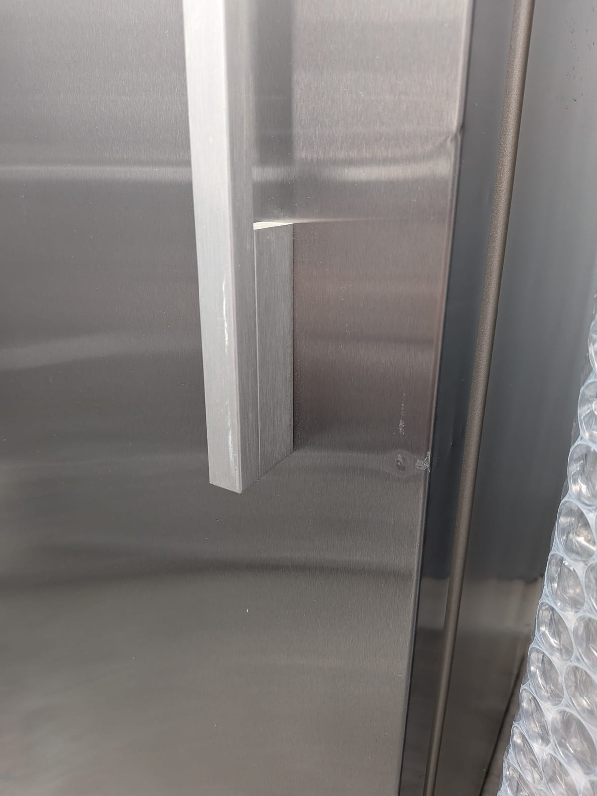 Fisher & Paykel E388LXFD1 389L Upright Freezer – Stainless Steel, Left Hinge