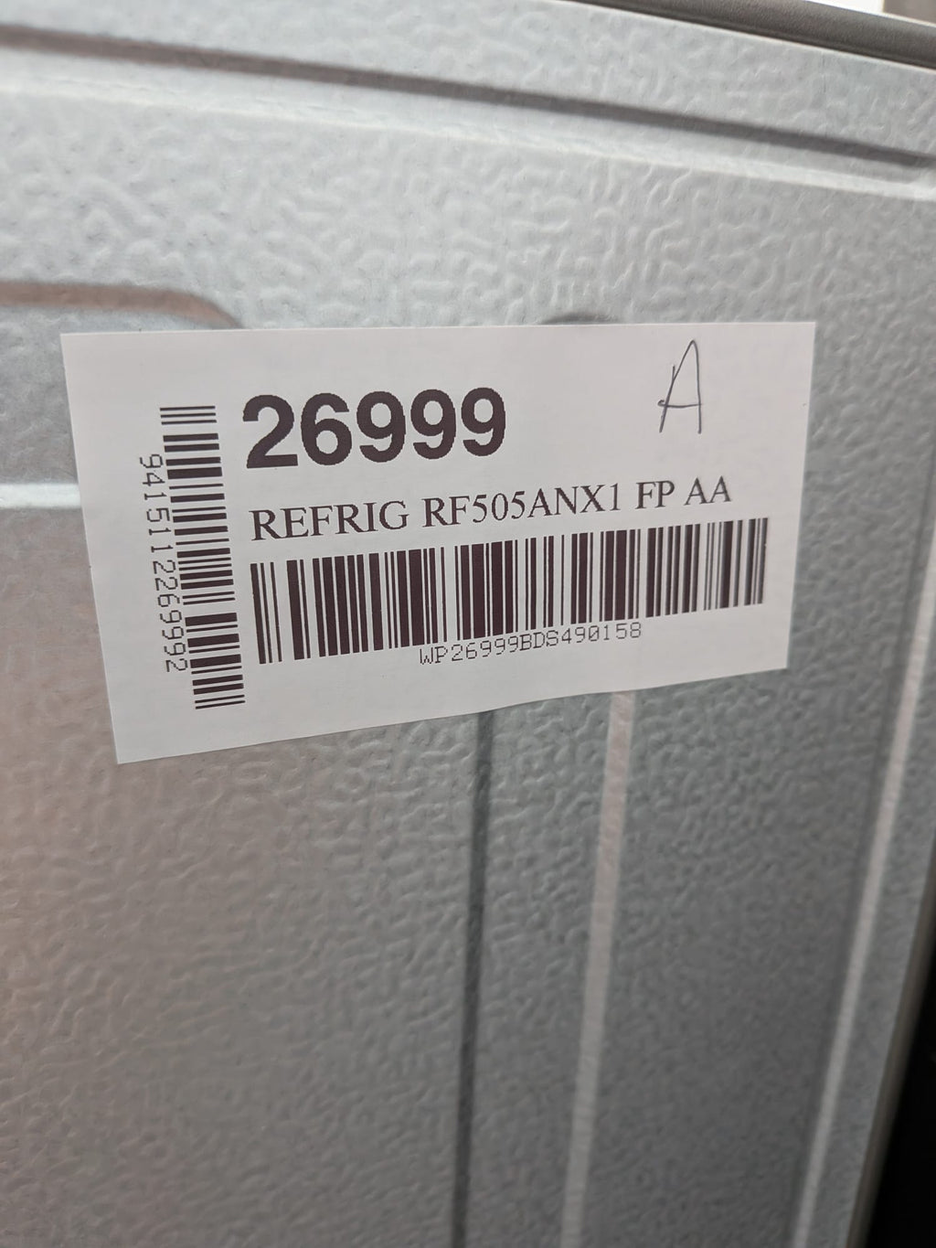 Fisher & Paykel RF505ANX1 511L French Door Refrigerator – Stainless Steel