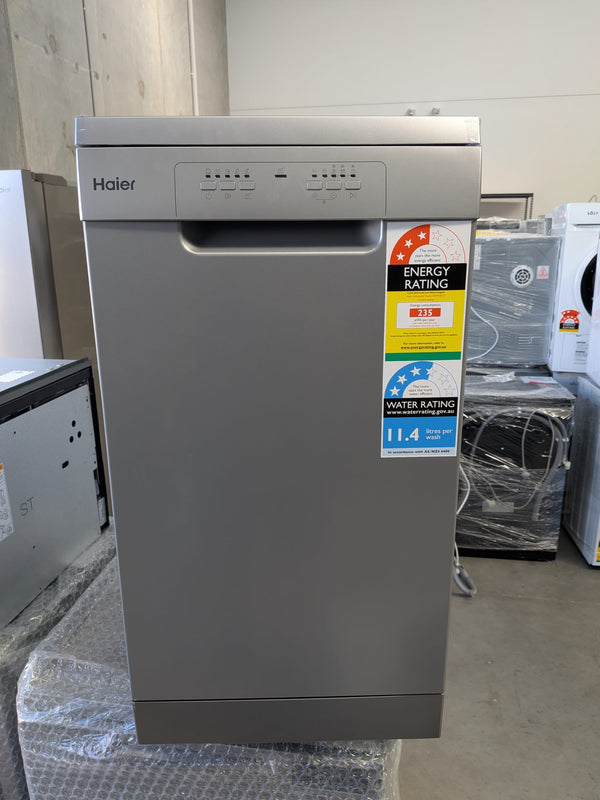Haier HDW10F1S1 300 Series 10 Place Setting Compact Dishwasher – Silver