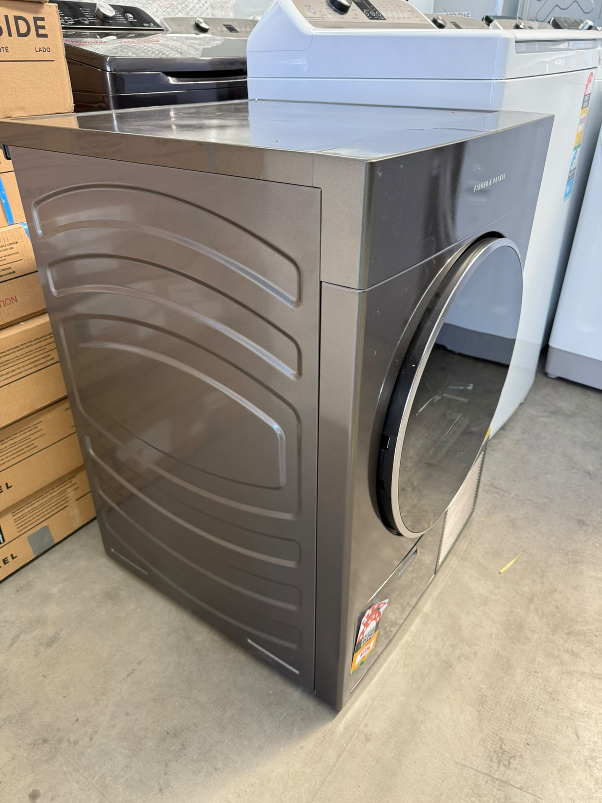 Fisher & Paykel DH9060HLG1 Series 11 9kg Display-free Heat Pump Dryer – Graphite