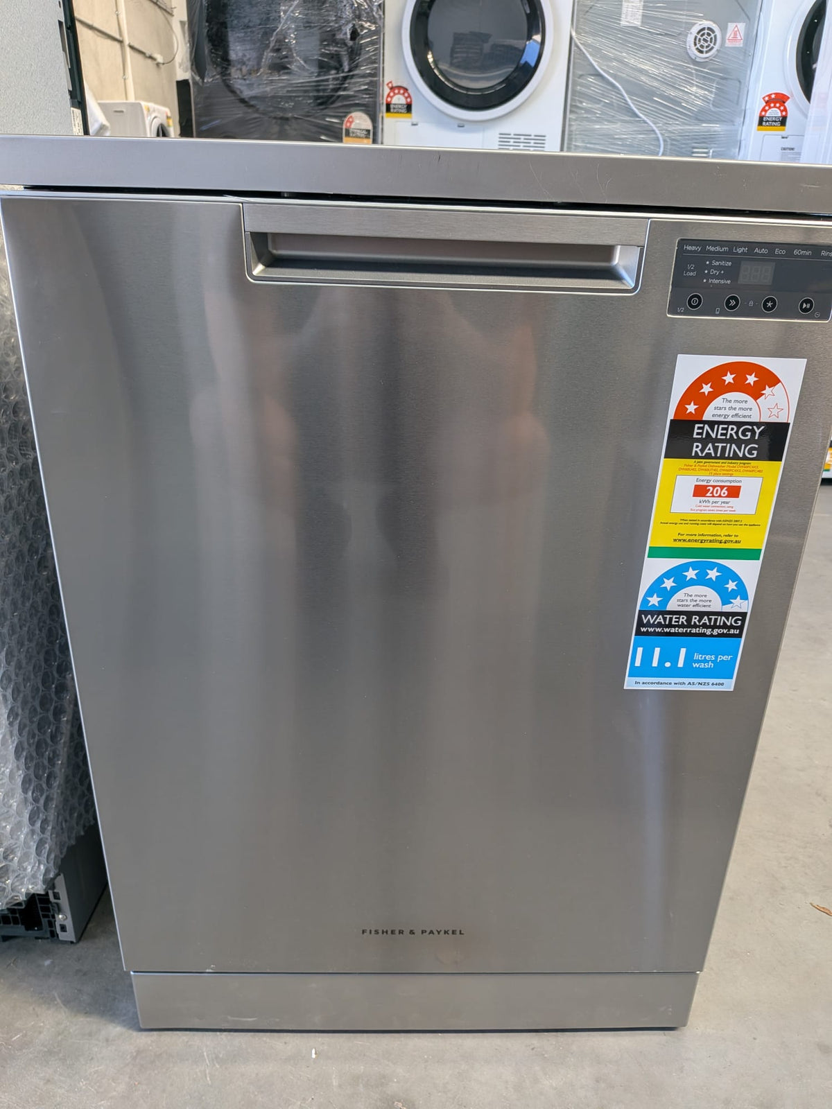 Fisher & Paykel DW60FC4X3 Series 7 15 Place Setting Dishwasher – Stainless Steel