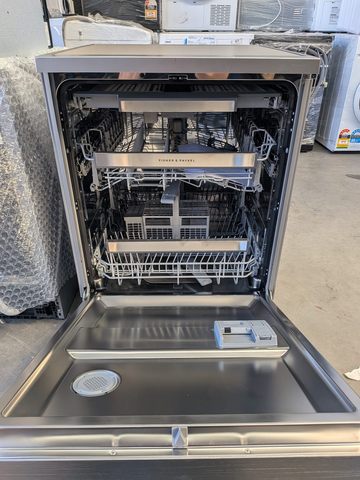 Fisher & Paykel DW60FC4X3 Series 7 15 Place Setting Dishwasher – Stainless Steel